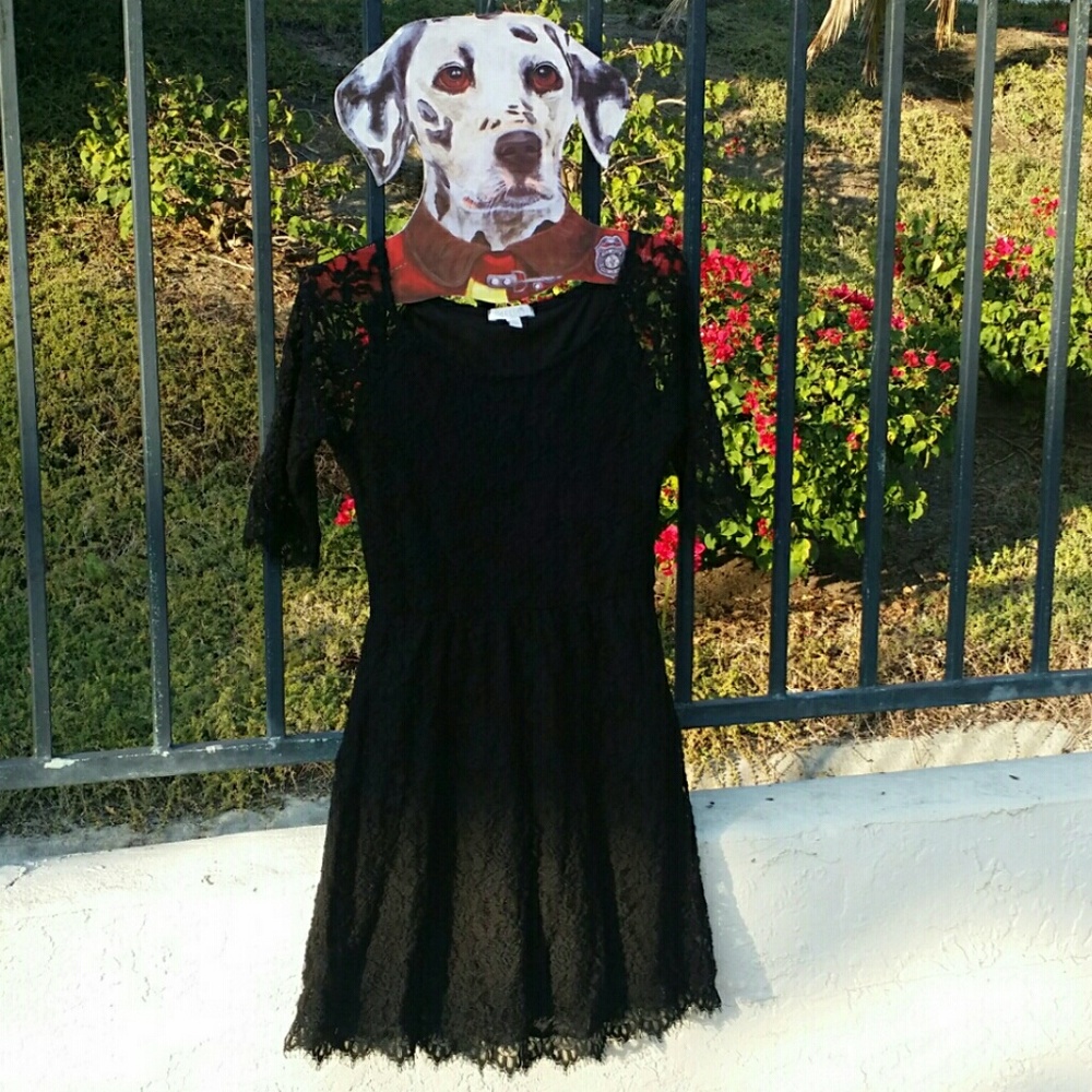Black Lace Dress